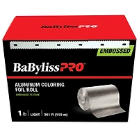 Rouleaux de Papier D'aluminium  Texture Gaufrée 1 LB
