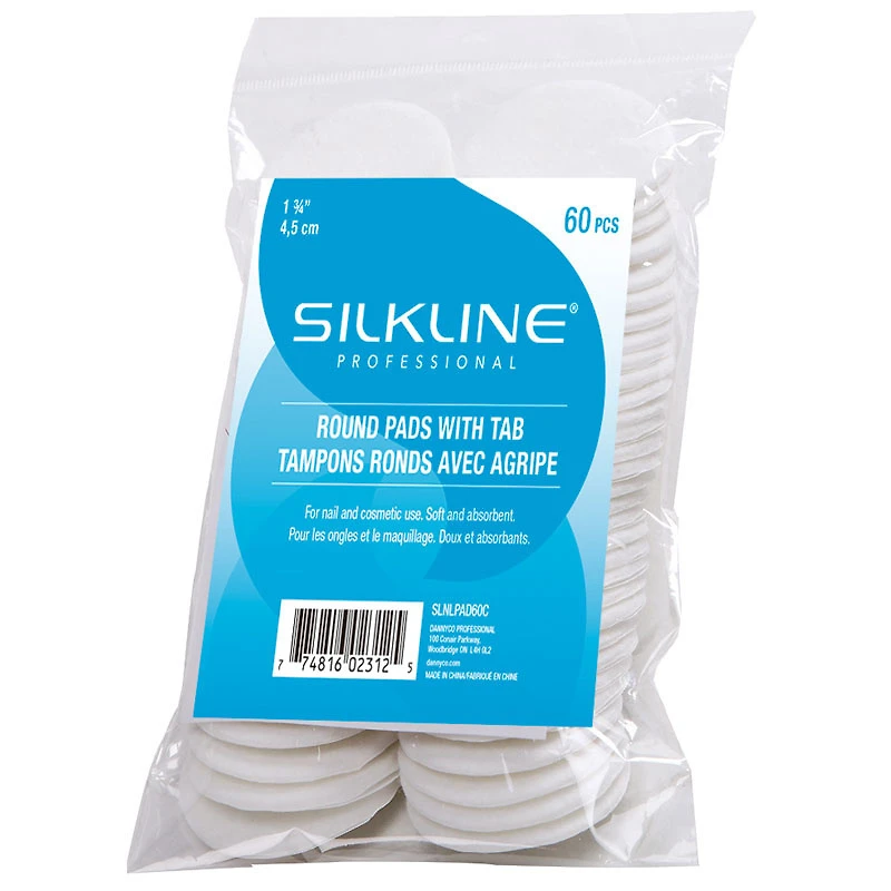 Round Pads with Tabs 60/Bag - SLNLP60C