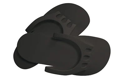 Eco Friendly Slippers / Black - PEDISLIPBKNC