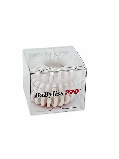 White Traceless Hair Rings - BESHRWHUCC