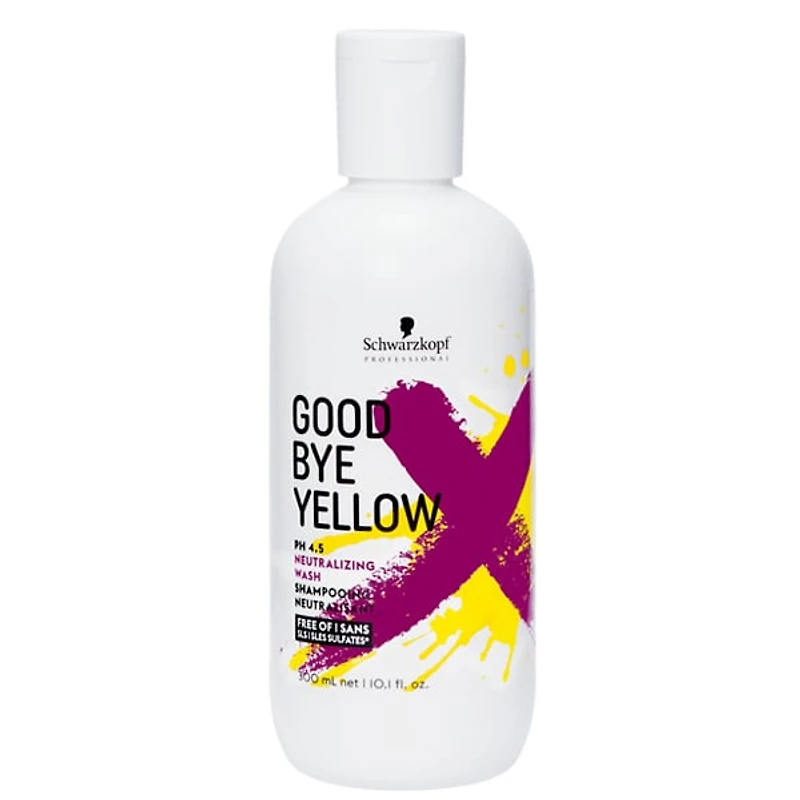 SCHWARZKOPF - GOOD BYE | YELLOW Shampooing Neutralisant