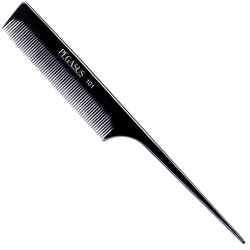 Hard Rubber Pin Tail Comb 8''- PEG211C