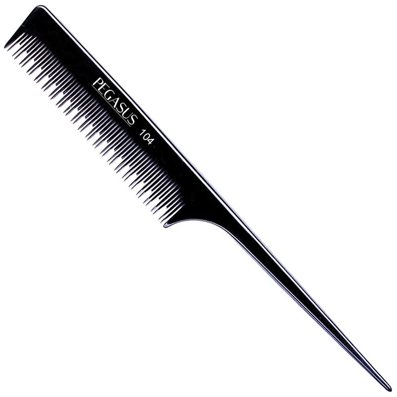 Hard Rubber Pin Tail Comb 8'' - PEG101C