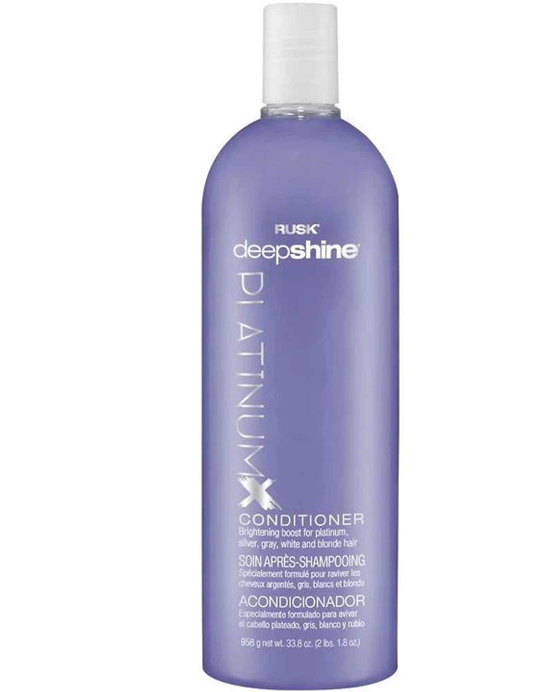RUSK - DEEPSHINE | PLATINUMX Soin Après-Shampooing