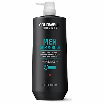 GOLDWELL - DUALSENSES | MEN HAIR & BODY Shampooing Cheveux Corps