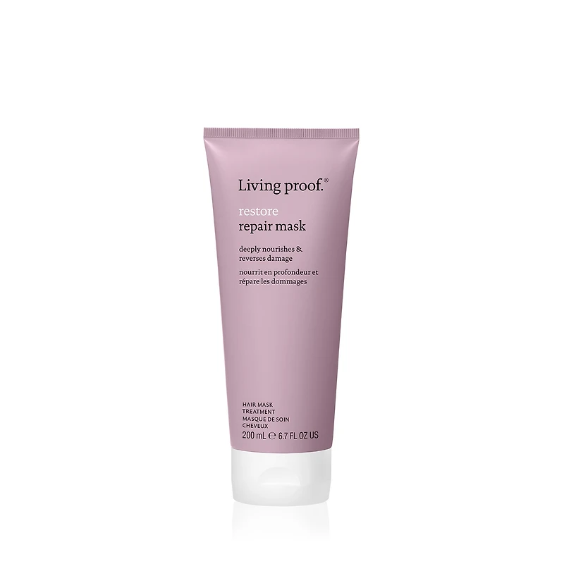 LIVING PROOF - RESTORE | Repair Mask . Masque de Soin Sans Silicone / Silicone-Free Mask (200ml/6.7oz)
