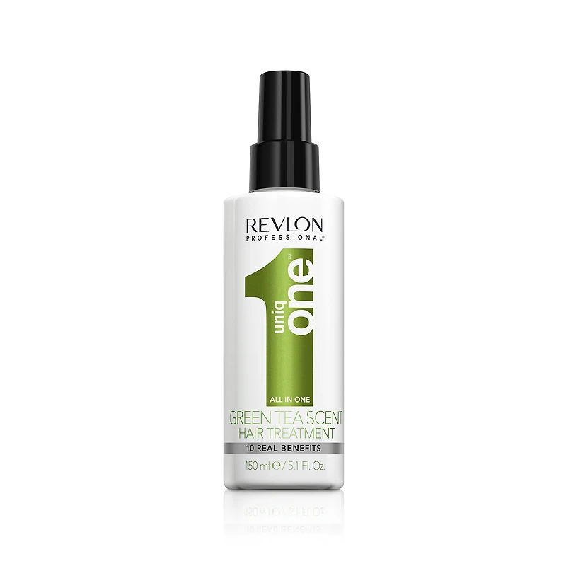 REVLON - UNIQ ONE | ALL IN ONE | GREEN TEA Hair Treatment / Traitement Capillaire 10 Bienfaits 150ml (5.1 oz)