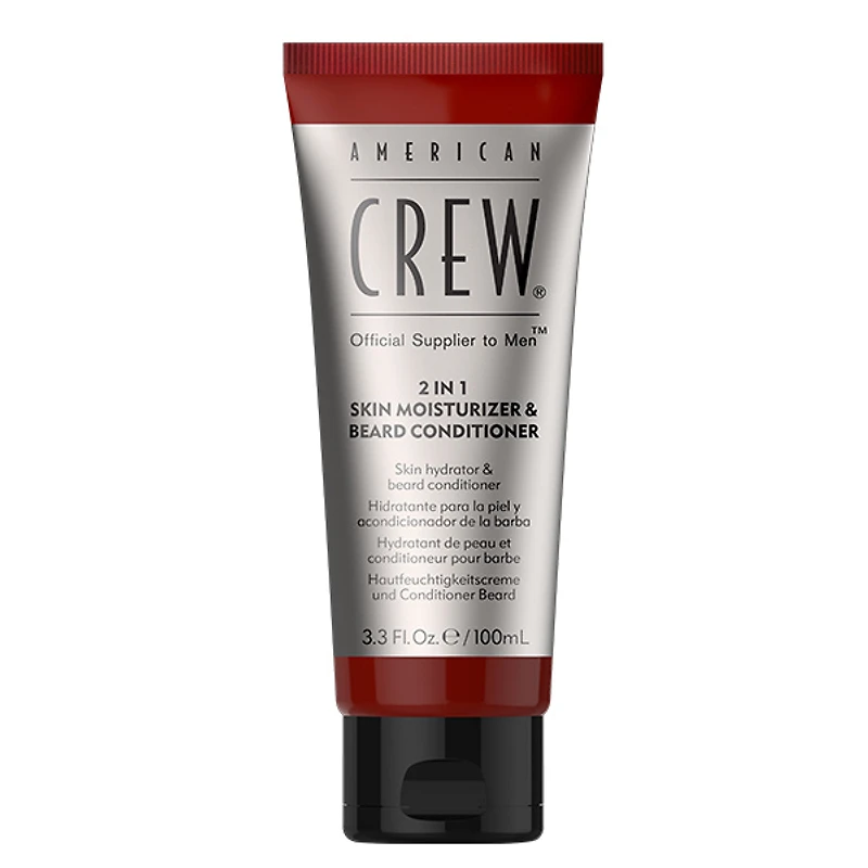 AMERICAN CREW - BARBE | 2 IN 1 Skin Hydrator & Beard Conditioner / Hydratant de Peau et Soin pour Barbe (100ml/3.3oz)
