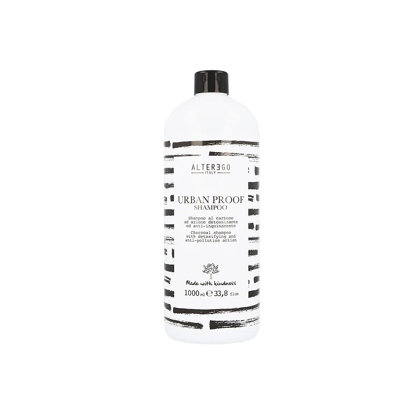 ALTER EGO - URBAN PROOF Shampoo. Shampooing Détoxifiant au Charbon