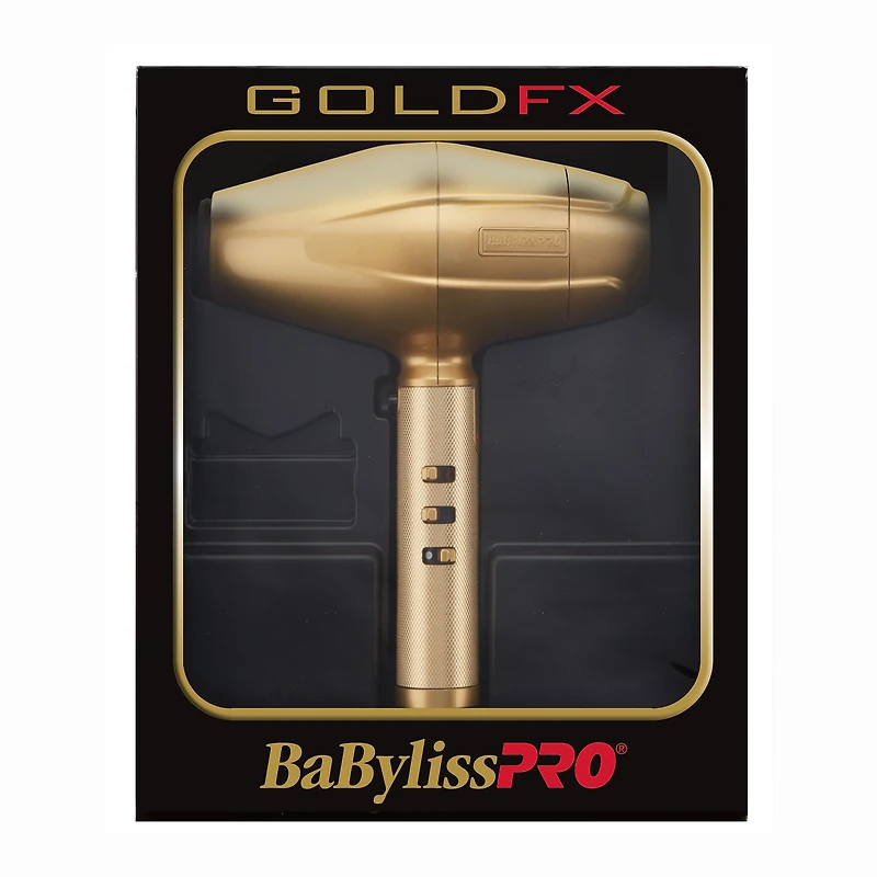 BARBEROLOGY Séchoir Turbo Haute Performance GoldFX - FXBDG1C