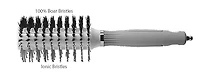 CERAMIC + ION | TURBO VENT OVAL TWIN Brosse Ovale Poils Ioniques et Sanglier