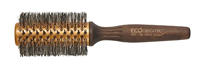 ECOCERAMIC Brosse Ronde Thermique à Poils Souples