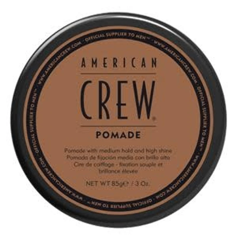 AMERICAN CREW - COIFFANT | POMADE Medium Hold and high Shine / Cire de coiffage Fixation Souple et Brillance Élevée