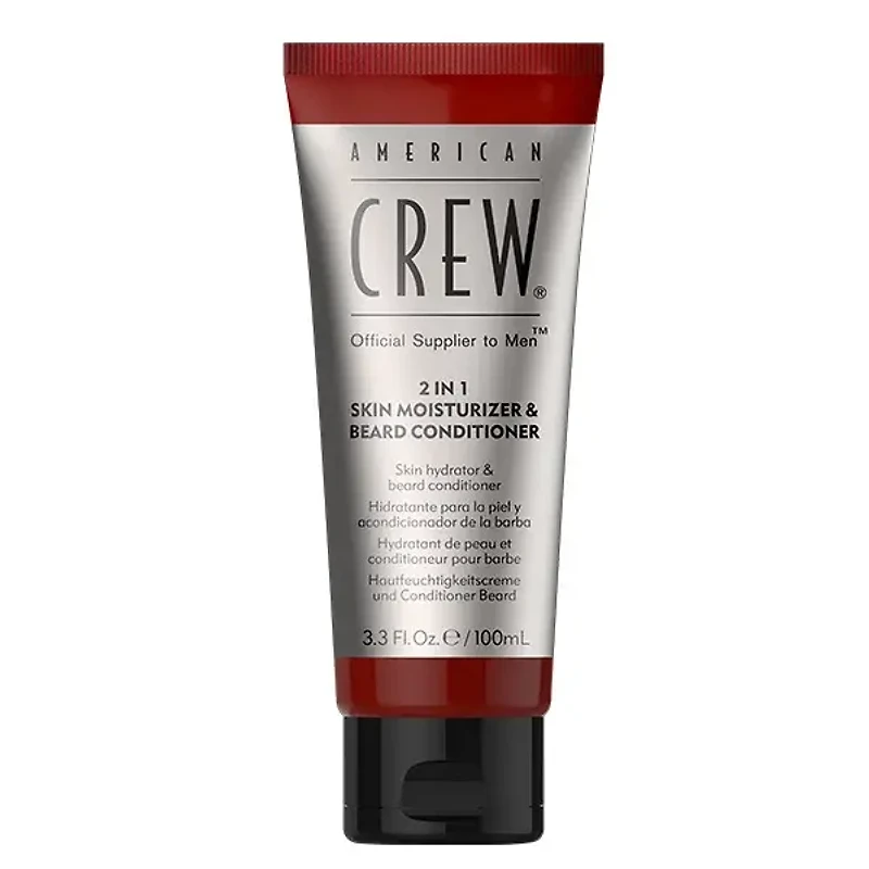 AMERICAN CREW - BARBE | 2 IN 1 Skin Hydrator & Beard Conditioner / Hydratant de Peau et Soin pour Barbe (100ml/3.3oz)