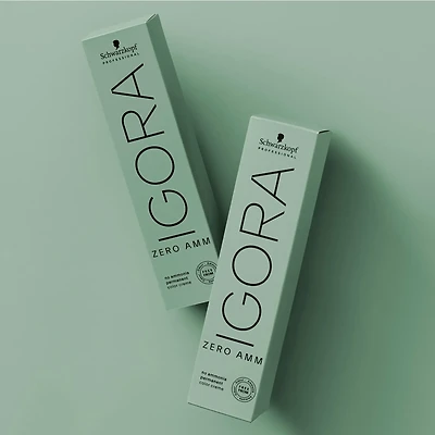 SCHWARZKOPF - IGORA | ZERO AMM Crème de Coloration Permanente Sans Ammoniaque 60ml (2 oz)
