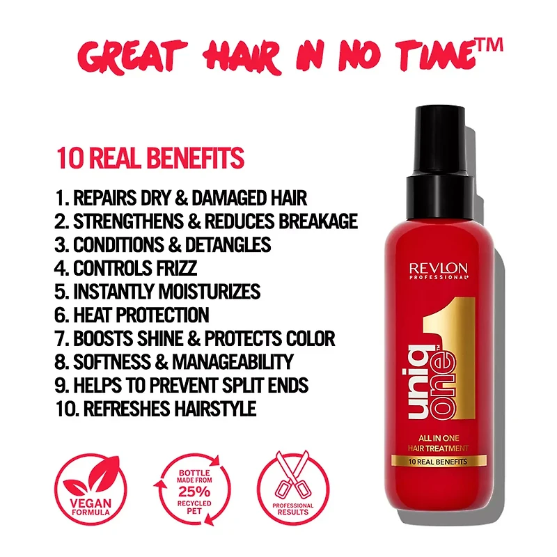 UNIQ ONE | ALL IN ONE | ORIGINAL Traitement Capillaire 150ml (5.1 oz)