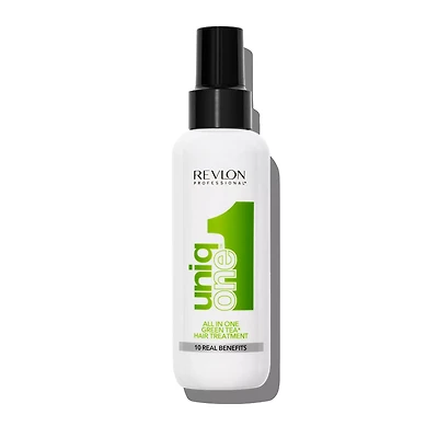 REVLON - UNIQ ONE | ALL IN ONE | GREEN TEA Hair Treatment / Traitement Capillaire 10 Bienfaits 150ml (5.1 oz)