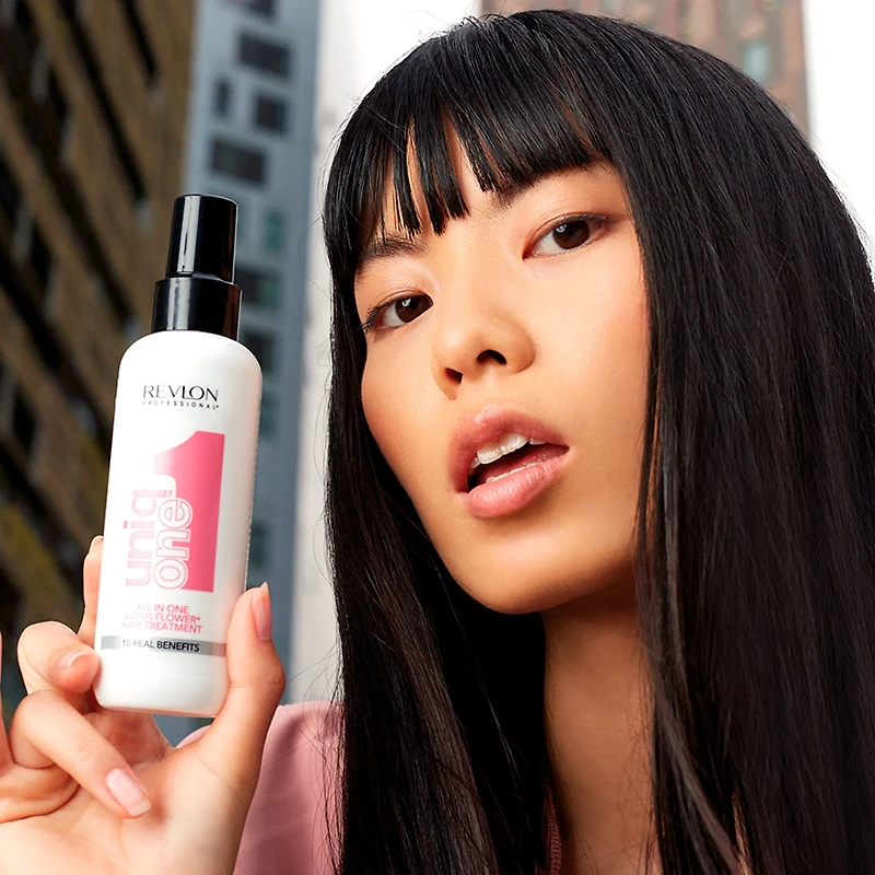 REVLON - UNIQ ONE | ALL IN ONE | LOTUS FLOWER Hair Treatment / Traitement Capillaire 10 Bienfaits 150ml (5.1 oz)