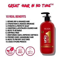 REVLON - UNIQ ONE | ALL IN ONE | ORIGINALE Shampoo / Shampooing Tout-en-Un 10 Bienfaits 490ml (16.5 oz)