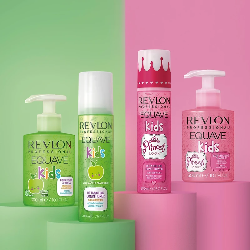 REVLON - EQUAVE | KIDS | POMME VERTE Soin Démêlant 200ml (6.7 oz)