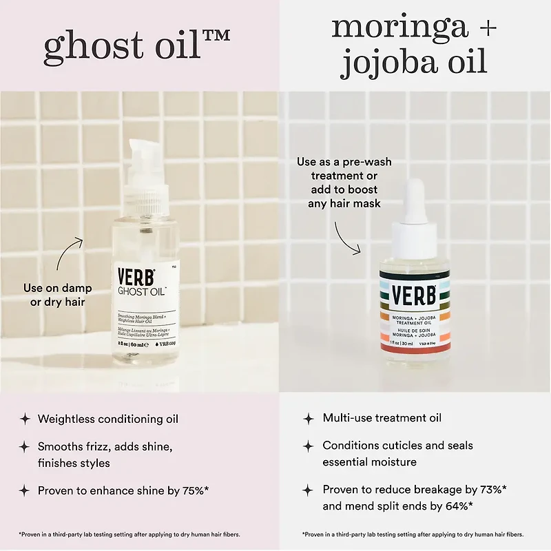 VERB - MORINGA + JOJOBA | Huile de Soin / Treatment Oil (30ml/1oz)