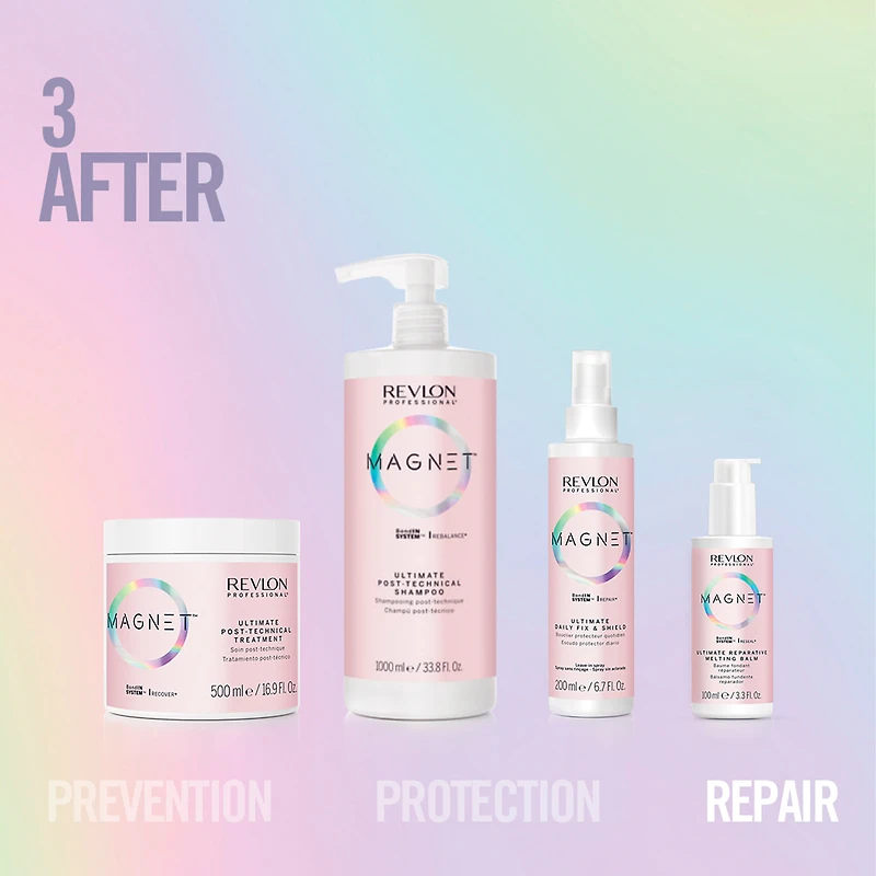 REVLON - MAGNET | BONDIN SYSTEM | ULTIMATE Reparative Melting Balm. Baume Fondant Réparateur 100ml (3.3 oz)