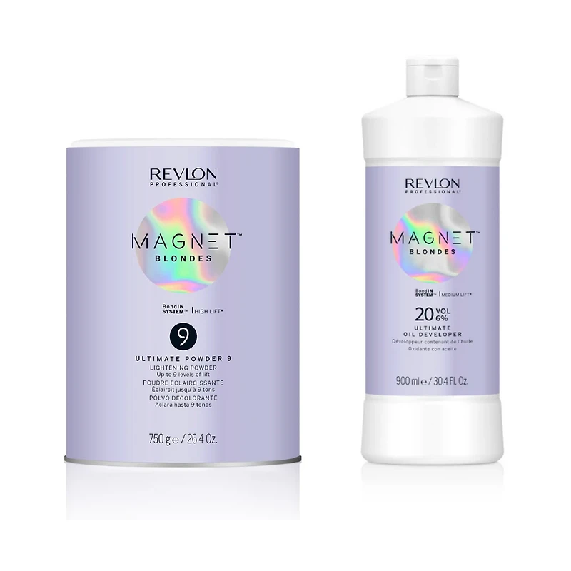 REVLON - MAGNET | BONDIN SYSTEM | ULTIMATE | BLONDES Lightening Powder 9