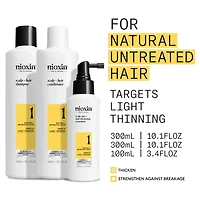 NIOXIN - SYSTÈME | 1 Cheveux Naturels