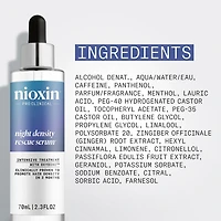 NIOXIN - Night Density Rescue Serum Traitement Intensif avec Oxydine 70ml (2.3 oz)