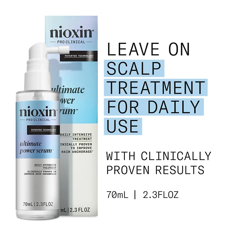 NIOXIN - Ultimate Power Serum Traitement Intense Quotidien 70ml (2.3 oz)