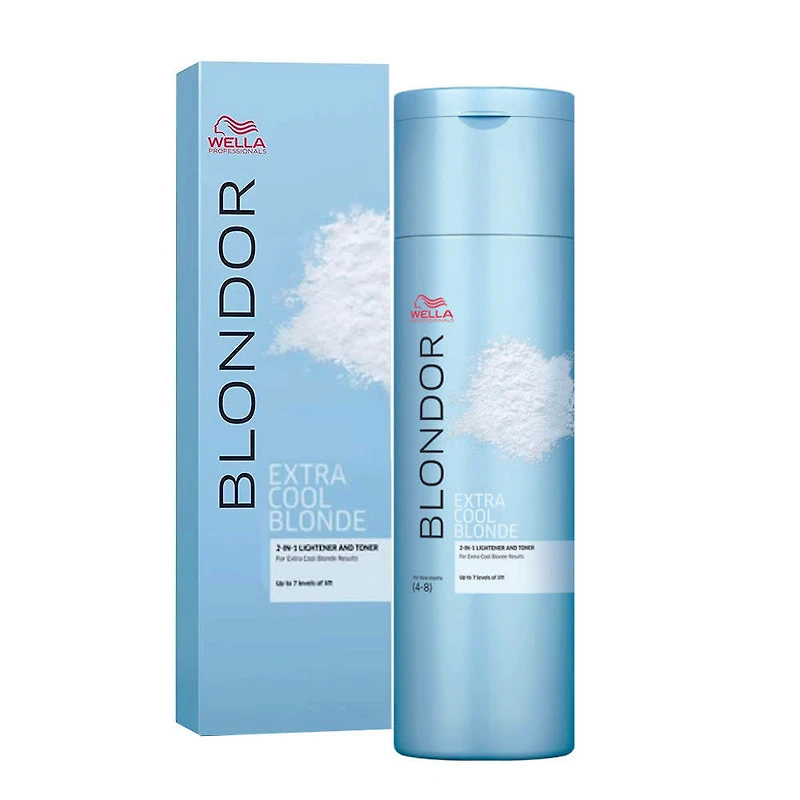 WELLA - BLONDOR Blond Extra Froid 2 en 1 Éclaircissant et Raviveur 150g (5.2 oz)