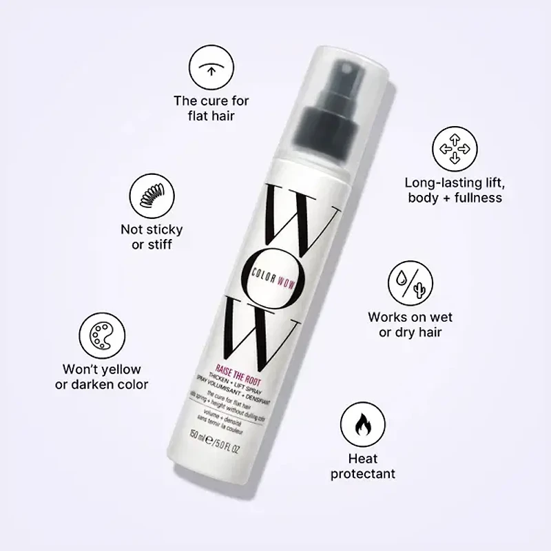 COLOR WOW - RAISE THE ROOT . Laque Épaississante et Soulevante / Thicken + Lift Spay