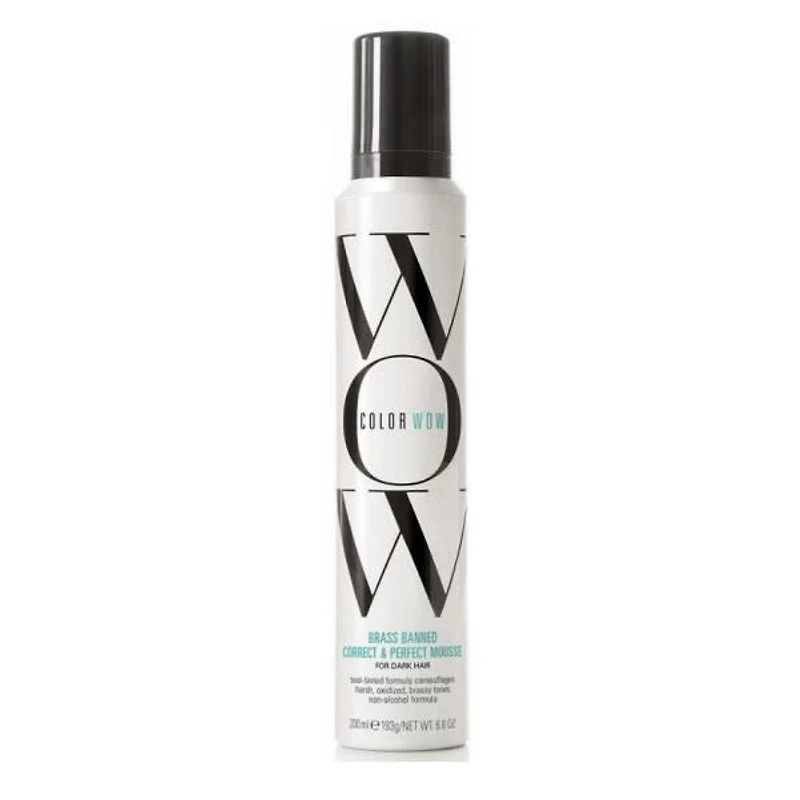***Brass Banned | Mousse Correction Couleur pour Cheveux Foncés (200ml/6.8oz)