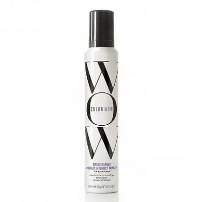***Brass Banned | Color & Perfected Mousse for Blondes Hair (200ml/6.8oz)