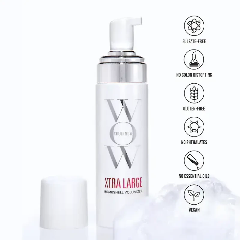 Xtra Large | Volumateur Bombshell (195 ml / 6.5 oz) – Mousse légère qui densifie, lifte et garde un toucher souple