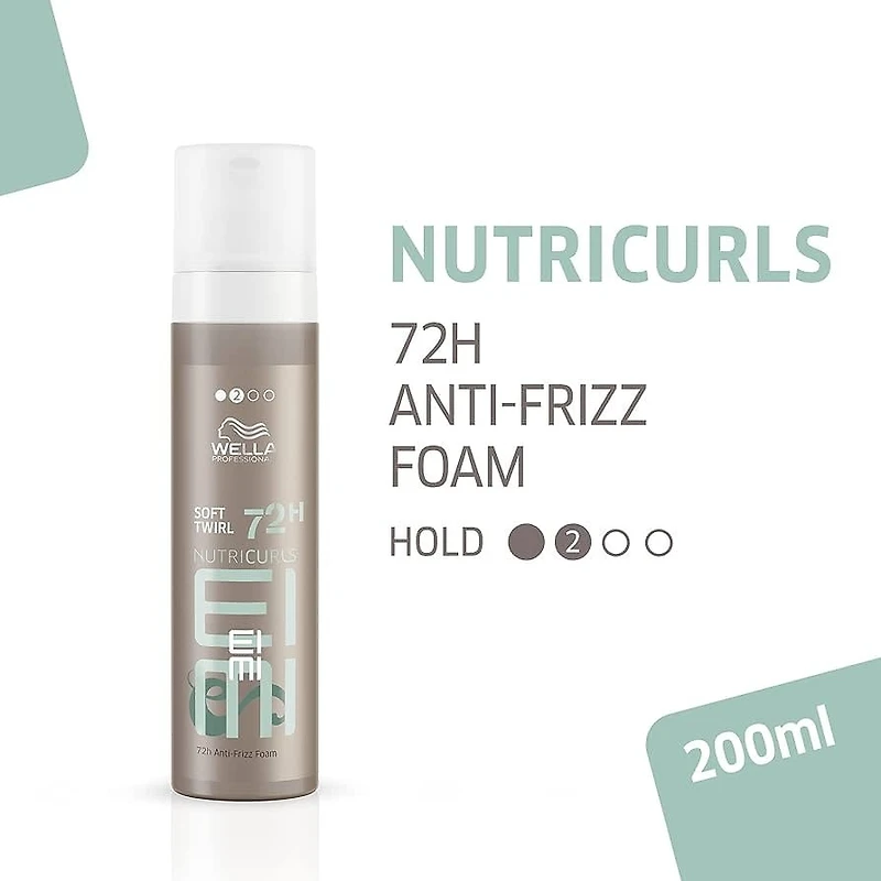WELLA - EIMI | NUTRICURLS Soft Twirl. Mousse Anti-Frisottis 200ml (6.7 oz)