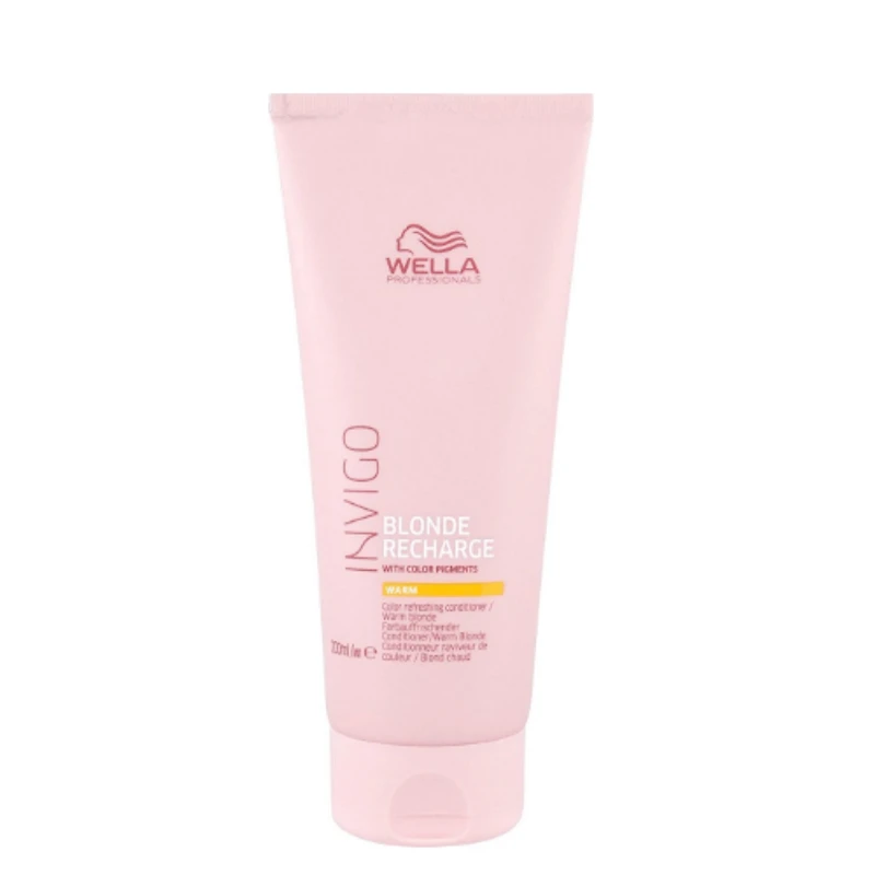 WELLA - INVIGO | BLONDE RECHARGE Revitalisant Ravive-Couleur Blond Chaud 200ml (6.7 oz)