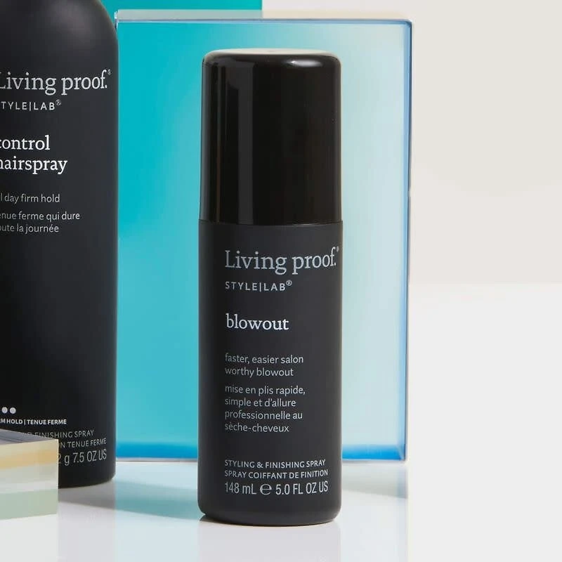 Style Lab | Living Proof Blowout Styling Spray with Heat Protection