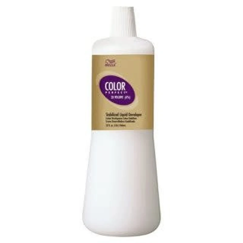 WELLA - COLOR PERFECT Développeur Liquide Stabilisé 946ml (32 oz) - 20 Volumes (6%)