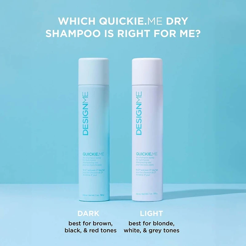 Quickie.Me | Dry Shampoo Spray For Light Tones 198g (7 oz)