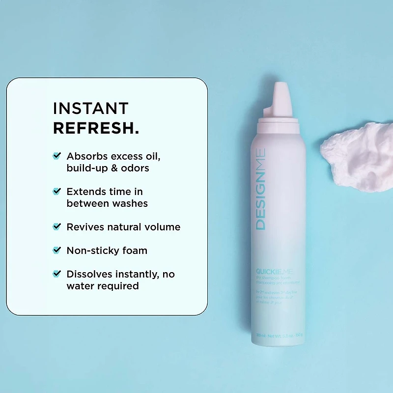 Quickie.Me | ***Dry Shampoo Foam 189ml (5.3 oz)