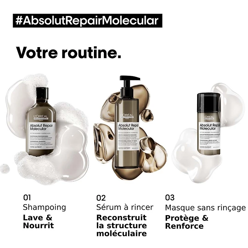 Serie Expert | Absolut Repair Molecular | Masque Sans Rinçage 100ml (3.4 oz)