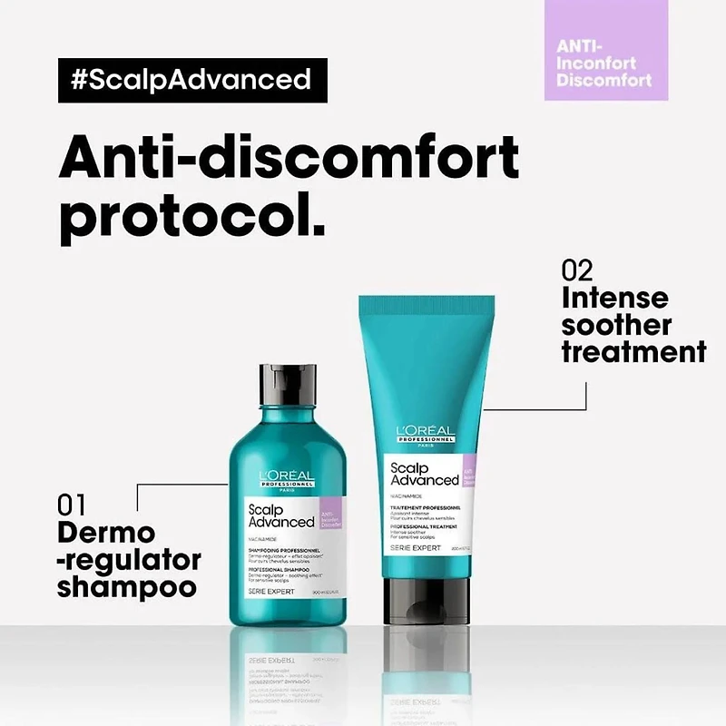 Serie Expert | Scalp Advanced | Anti-Discomfort | Intense Soother Treatment 200ml (6.7 fl. oz)