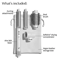 Aire 360 | Ceramic Air Styler Blowout Kit - White