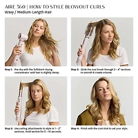 Aire 360 | Ceramic Air Styler Blowout Kit - White