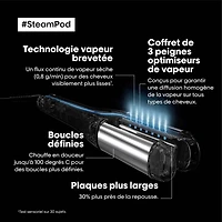 Steampod 4.0 | Fer à Vapeur TOUT-en-UN Professionnel