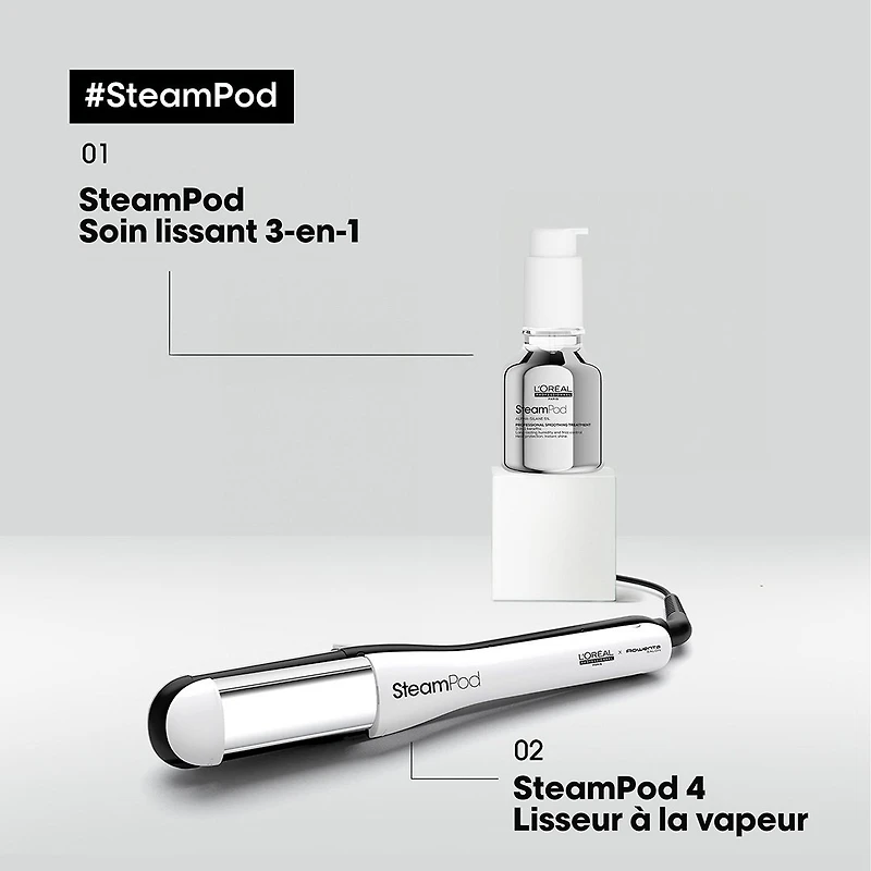 Steampod 4.0 | Fer à Vapeur TOUT-en-UN Professionnel