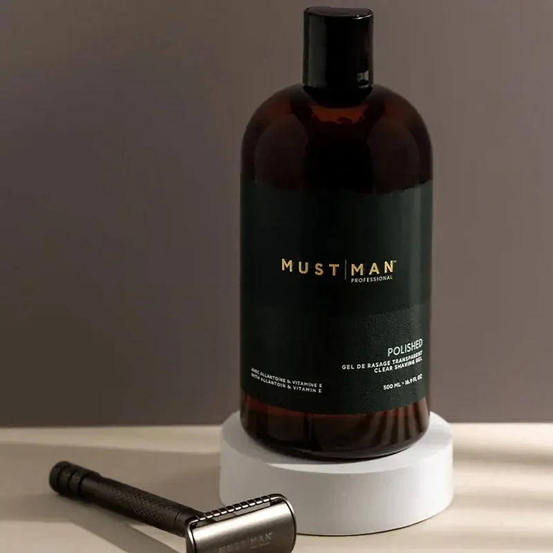 Polished | Clear Shaving Gel 500 ml