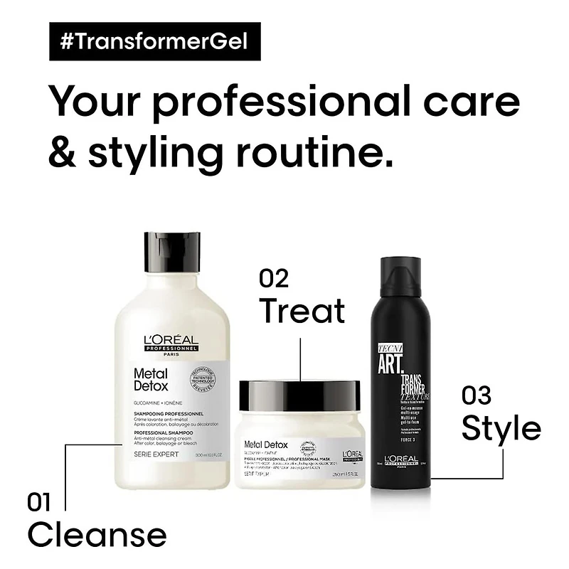 Tecni.Art | Transformer Texture | ***Gel-to-Foam (150ml/5.1oz)