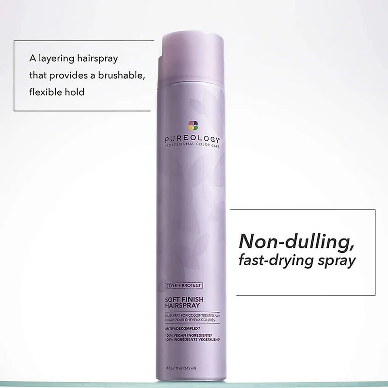 Style + Protect | Soft Finish . Hairspray